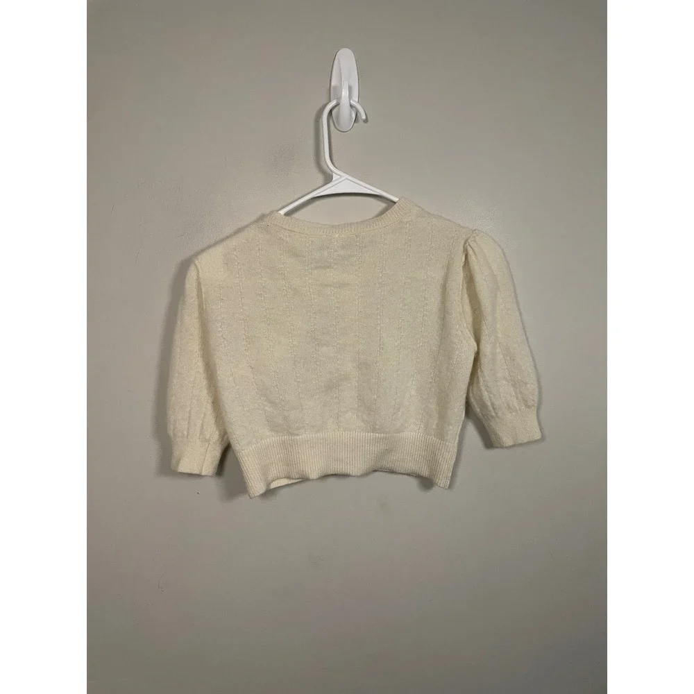 Free People Ember Cashmere Cardigan In Cream Size XS Classic Preppy Old Money
